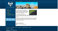 Desktop Screenshot of phoenixcoal.com